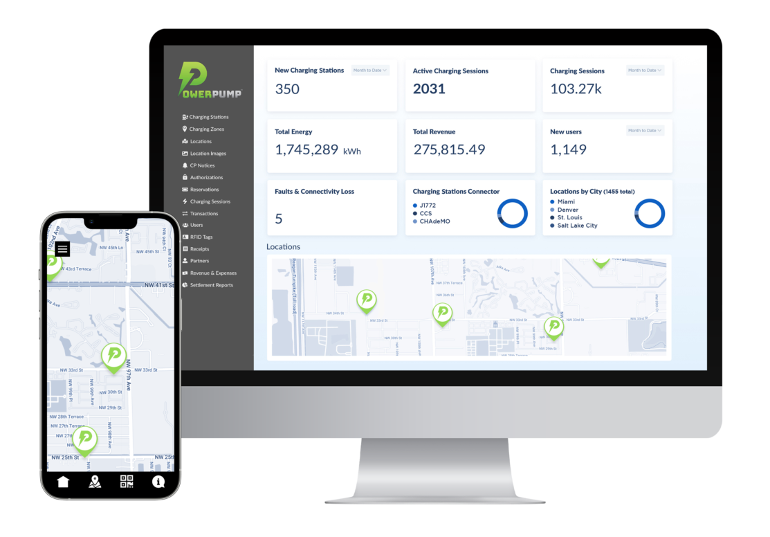 Charging Station Management Software Powerpump