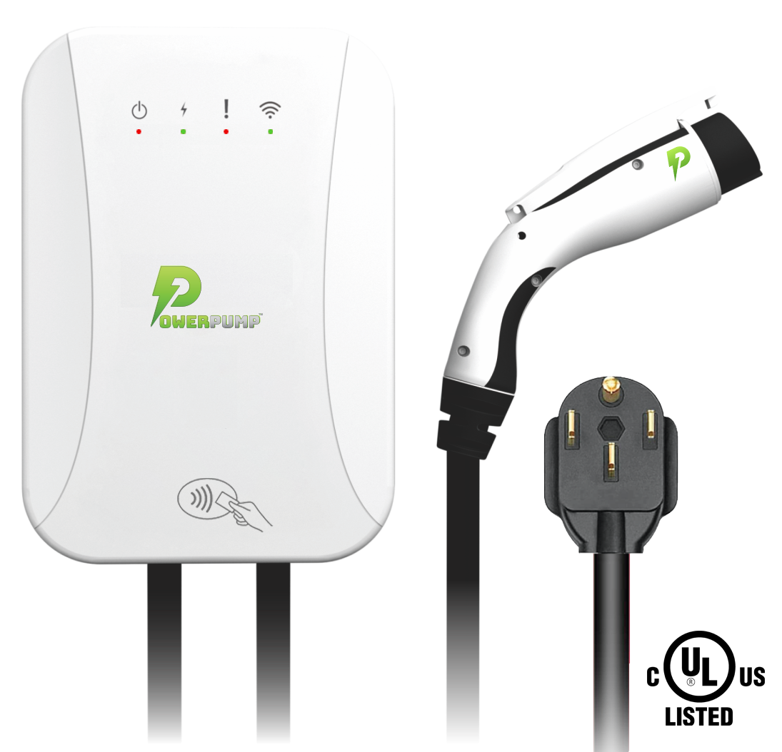 Evjuicion Level 2 EV Charger Nema 14-50, 40Amp 240V Ev Chargers for Home  Level 2 for All J1772 Electric Car, WiFi APP Enabled EVSE 16FT Cable  Electric